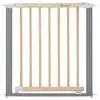 Image de Barrière de sécurité Safe & Lock - Bois/Métal (73-81,5 cm)