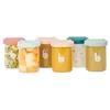 Image de Lot 6 Pots de conservation en Verre Borosilicate ISY BOWLS - Gradués 250ml