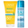 Image de Uriage, Crème solaire, Bariesun - Crème solaire hydratante pour le visage Spf50 50ml avec eau thermale 50ml offert (SPF 50, 50 ml)