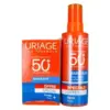 Image de Uriage Bariésun Spray Invisible Très Haute Protection SPF50+ 200 ml + Crème Protectrice Hydratante Très Haute Protection SPF50+