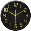 Image de Horloge Silencieuse Contrast