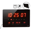 Image de Orium 11122 Horloge murale 36 cm x 22 cm x 2.2 cm noir