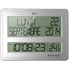 Image de Horloge calendrier Grands Caracteres 43x32,5 cm blanche