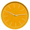 Image de Horloge à quartz silencieuse Atoll - Jaune - Orium