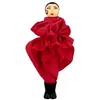 Image de Parapluie pliant - Rain Parade Rouge - Pylones