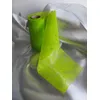 Image de ruban déco romance - vert lime 10 cm x 10 m