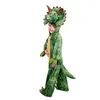 Image de Costume Enfant Dinosaure Triceratops - Vert - 116 cm