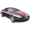 Image de kit voiture 5 pièces fuchsia - 1401-05 Chaks