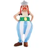 Image de Costume Licence Officielle Obelix © Enfant - Bleu / blanc - 152 cm