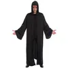 Image de Cape Prêtre Satanique Noir 180cm - Noir - Taille Unique