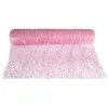 Image de chemin de table brillance rouleau 30cmx5m rose - chaks 0819-03