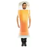 Image de Costume Verre à Bière - Orange - Taille Unique