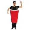 Image de déguisement bière-pong gobelet usa rouge adulte - taille unique - rouge - chaks c4231