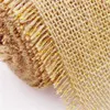 Image de chemin de table jute fil d'or 29cmx3m - chaks 1006