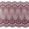 Image de chemin de table dentelle persan bordeaux