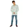 Image de Chemise Flamant Rose - Vert - L