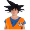 Image de Perruque Sangoku Noir Licence Officielle Dragon Ball Z  - Noir - Taille Unique