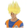 Image de Perruque Sangoku Super Saiyan Licence Officielle Dragon Ball Z  - Jaune - Taille Unique
