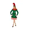 Image de déguisement lutin du père noël luxe femme - m - vert - chaks n1020m
