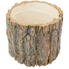 Image de support creux bois écorce 13x11cm nature - 10013 Chaks