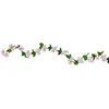 Image de guirlande fleurs cerisier blc/rose 220cm - 10351-04 Chaks