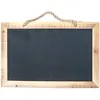 Image de suspension tableau ardoise cadre bois 60x40cm noir - chaks 10929