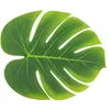 Image de 3 feuilles tropicales 29x35cm vert - chaks 10931