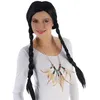 Image de collier plumes perles indien adulte - chaks 11254
