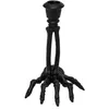 Image de chandelier résine main squelette noir - chaks 11262