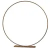 Image de centre de table anneau 30cm or - chaks 11617