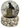 Image de boule à neige oiseaux tête mort 7x9cm - modèle aléatoire - chaks 12237