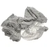 Image de tissu lambeaux coton polyester 76cmx6m gris - générique 12265