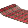 Image de chemin de table tissu tartan écosse 28cmx3m rouge - 12315 Chaks