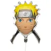 Image de ballon aluminium visage manga naruto 59.2x71.6cm - générique 12820-na