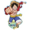 Image de ballon aluminium one piece monkey luffy 34.6x45cm - générique 12820-on