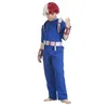 Image de déguisement shoto todoroki my hero academia garçon - 11/12 ans - bleu - générique c4616152