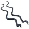 Image de 2 serpents cobra déco plastique 35cm noir - générique 13150