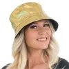 Image de chapeau seau bob hip-hop irisé or adulte - générique 13440-81