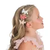 Image de 3 barrettes papillon pailleté 5x3.5cm - générique 13466
