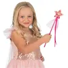 Image de baguette fée étoile sequins réversibles 34cm rose - générique 13477