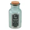 Image de flacon verre potion eau de lune 6.5x13.5cm vert - générique 13682