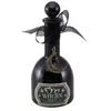 Image de fiole verre magie noire sorcière 8x19.5cm noir - générique 13683