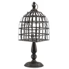 Image de cage à oiseaux prisonnier déco métal 51cm noir - générique 13731