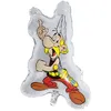 Image de ballon aluminium astérix héros 56.9x77.4cm argent - générique 12820-ax