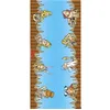 Image de chemin de table tissu astérix gaulois 28cmx3m bleu - générique 12822-ax