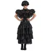 Image de déguisement mercredi addams robe de bal fille - 13/14 ans - noir - chaks c4629128