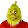 Image de masque grinch croque-mitaine poilu vert adulte - générique 13856