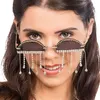 Image de paire de lunettes festives festival strass adulte - générique 14067