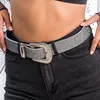 Image de ceinture festival boucle strass 120x3.8cm argent - générique 14088