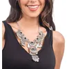 Image de collier de festival bohème ethnique perles noires - générique 14093